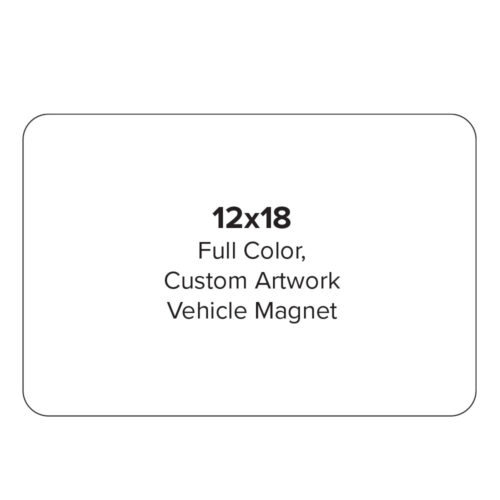 12x18 Vehicle Magnet