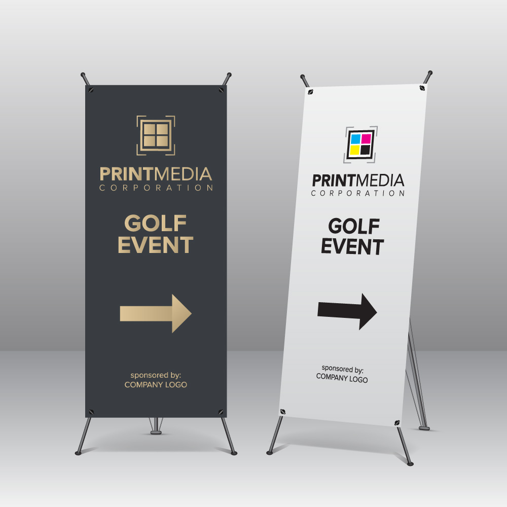 PMC Custom Print Directional Signage