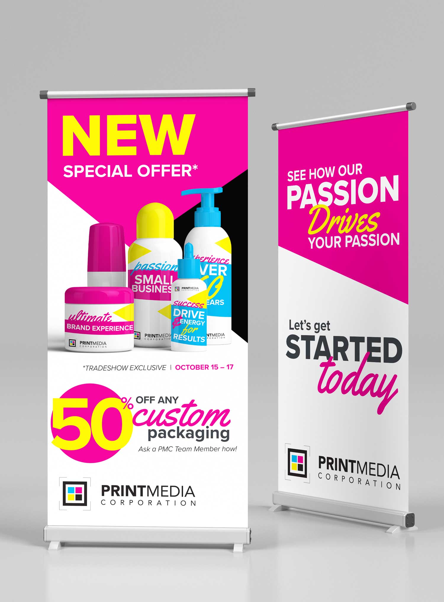 PMC Custom Print Tradeshow Banner