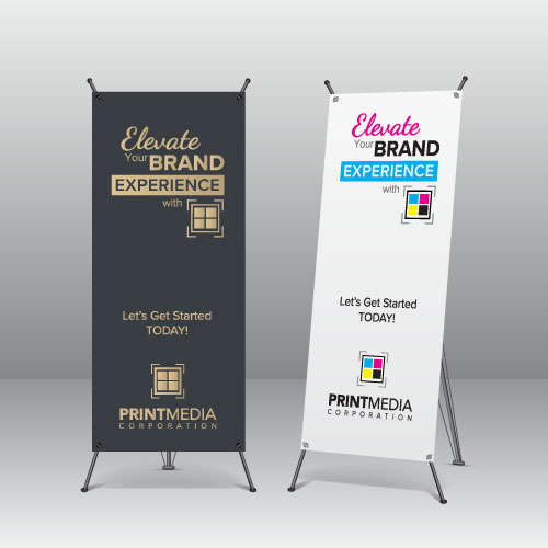 PMC Custom Print X-Banners